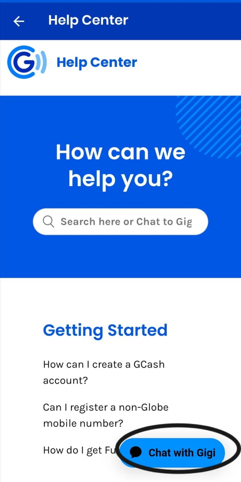 GCASH Help Center Filesph