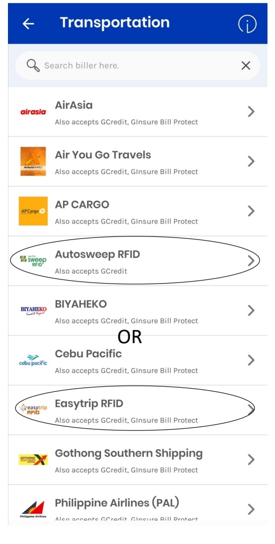 How to load rfid using gcash filesph